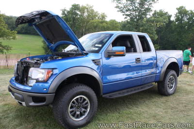 Blue 2011 Ford SVT Truck Blue 2011 Ford SVT Truck